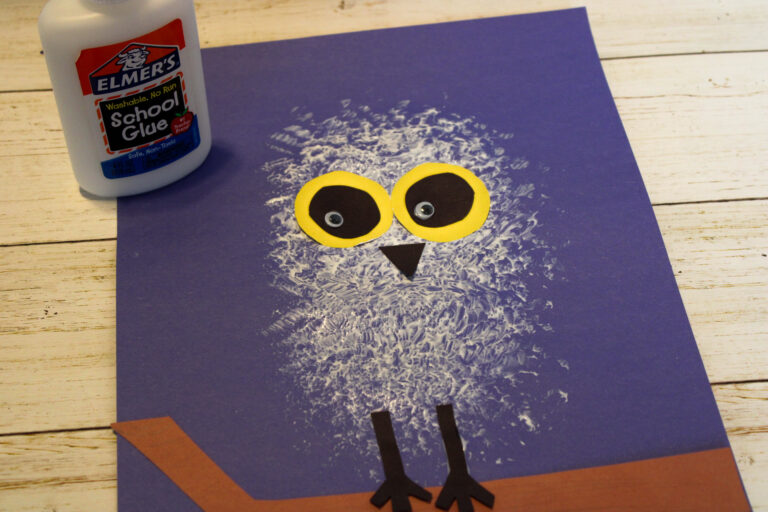 Snowy Owl Crafts kidsreadyskills.com